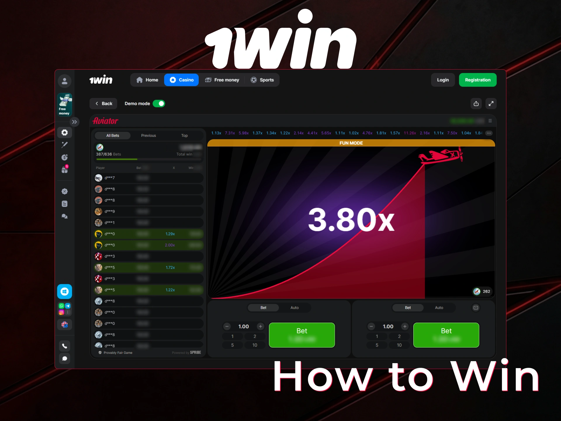 Use the how to win tips and best strategies for Aviator.