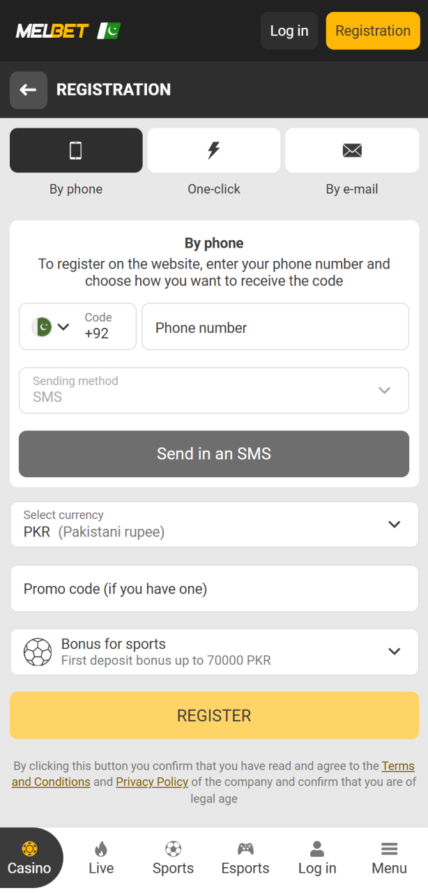 Register at Melbet to join the exciting Aviator gaming community.