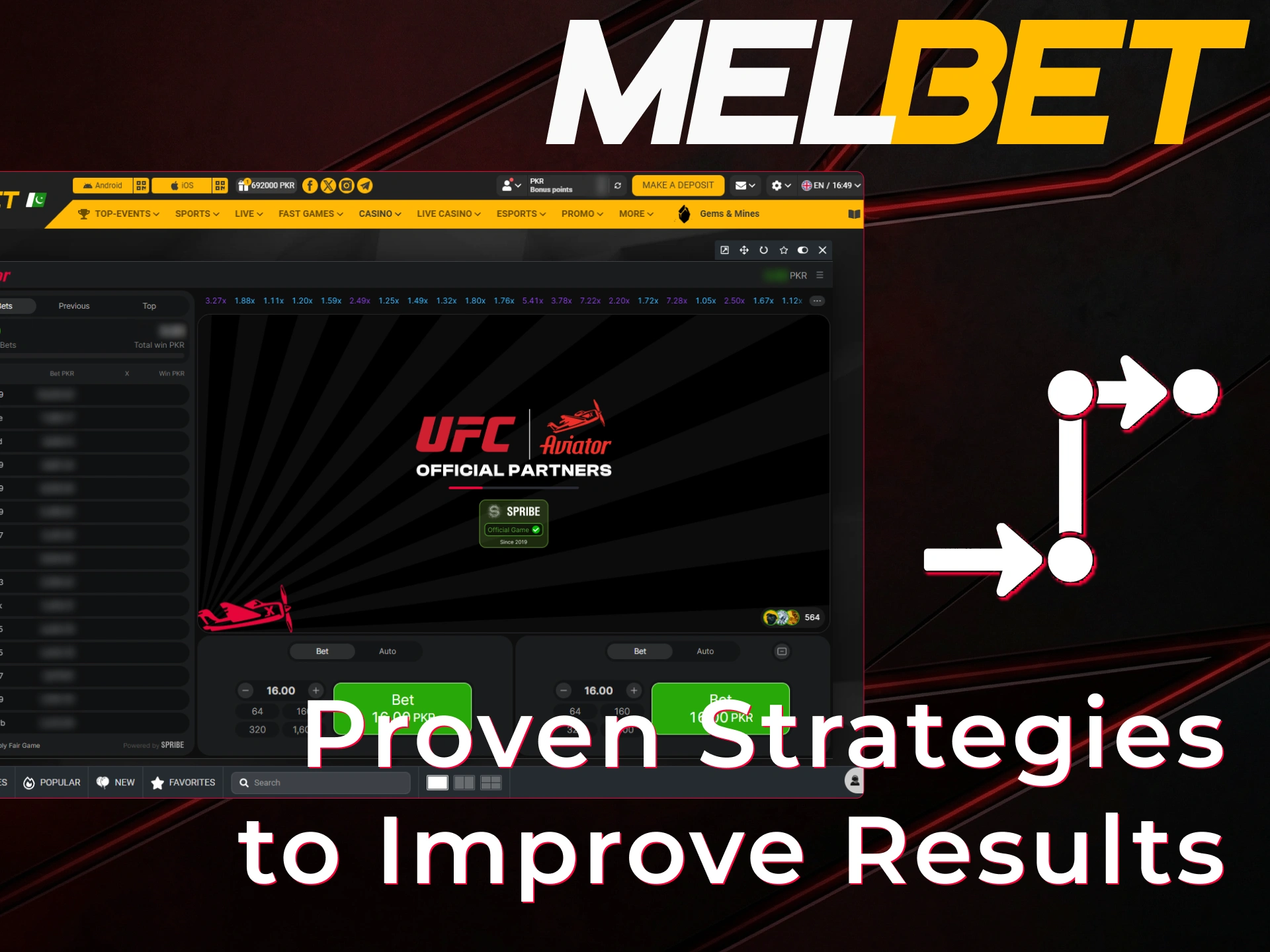 Apply proven strategies to improve your results in the Aviator game.