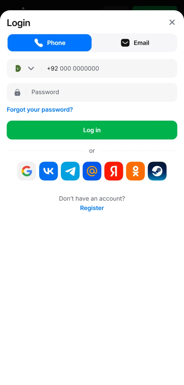 Access Account Settings to start the Aviator verification process.
