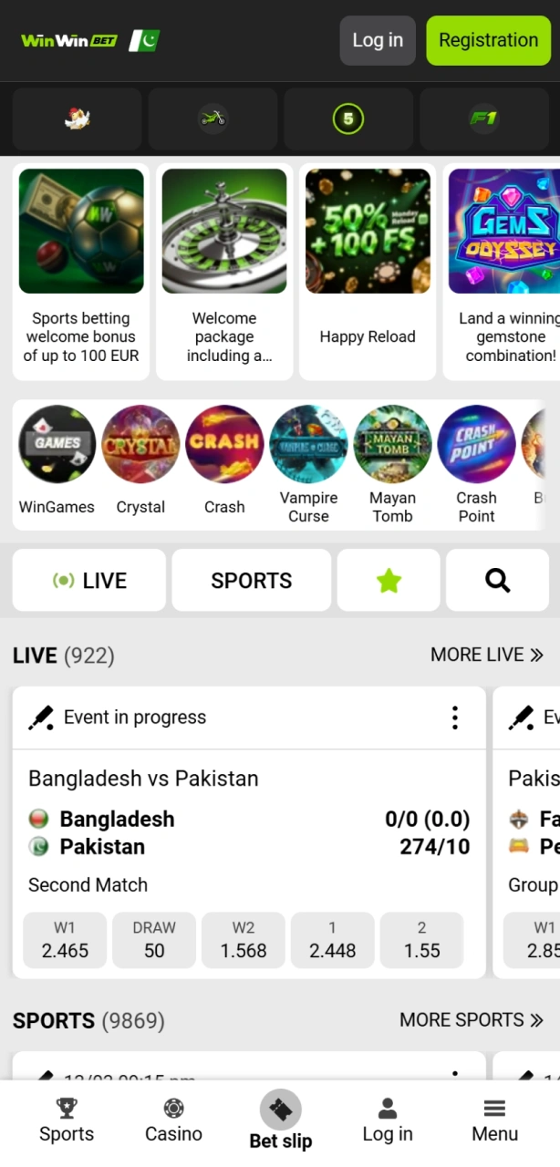 Visit the Official WinWin Website to start your Aviator journey in Pakistan.
